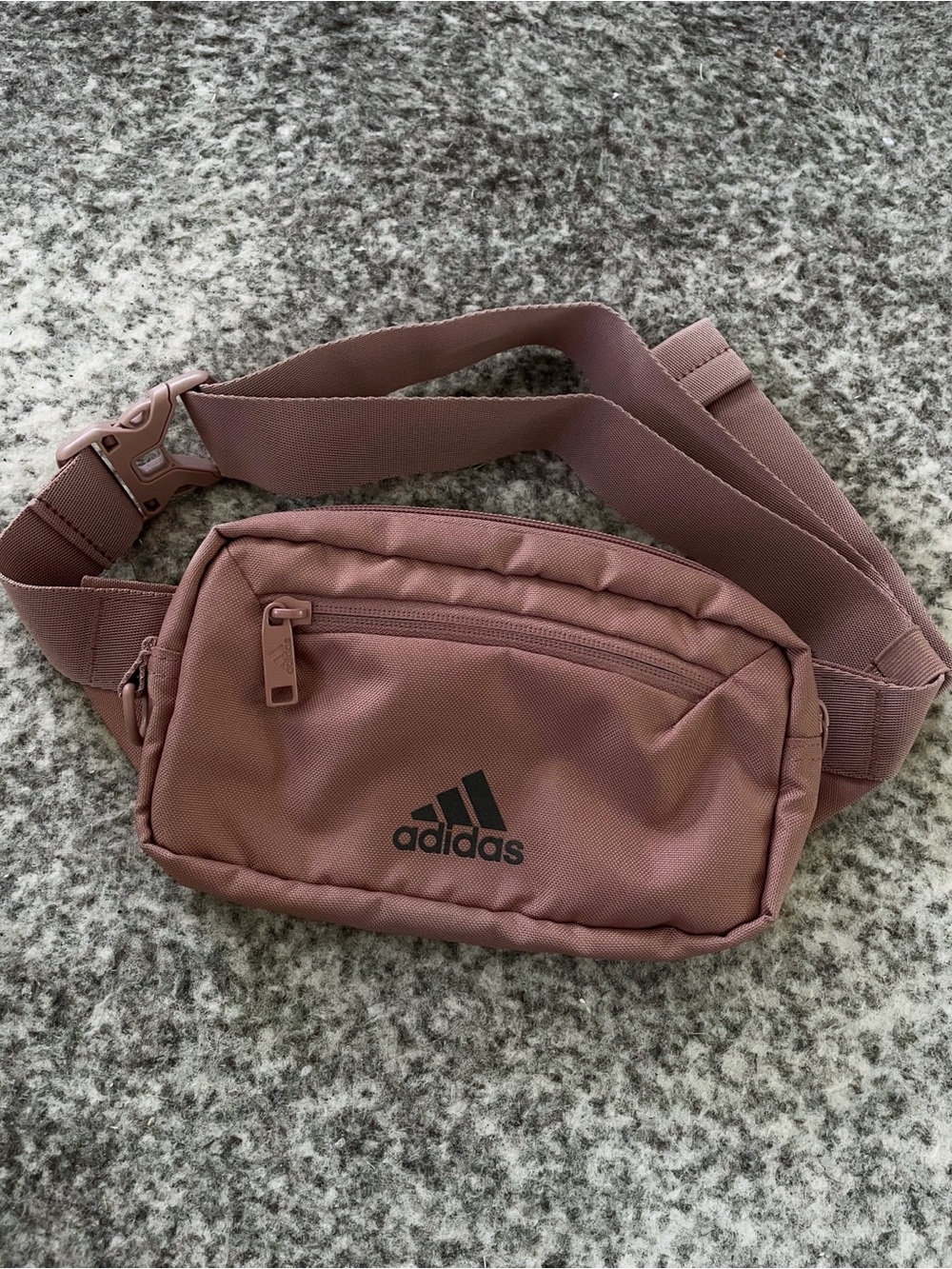 Adidas Dusty Pink Waist/Crossbody Bag